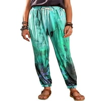 Ležerne Pidžame, hlače za slobodno vrijeme, ženske jogger hlače visokog struka, ženske hip hop teretne hlače,