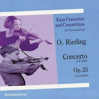 Lagani koncerti i Concertino za violinu i klavir: O. raiding: koncert u B-molu, opus