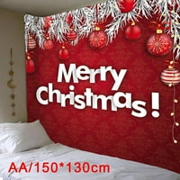 Božićni zid od Djeda Mraza Viseće tapiserije tapisestriesr lijepa domaća umjetnost 'z7o5