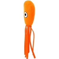 Tuffy Ocean Creature Mega Squid Dog Squaky igračka, naranča