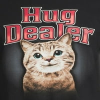 Majice Humor men 's a Big men' s Zagrlit trgovca Mačka i dobiti majice s likom mačka Paypurr, 2 pakiranja