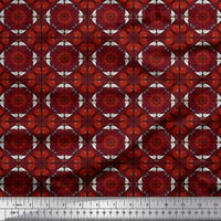 Modalna satenska tkanina, u geometrijskom i paisle-dekorativnom tisku, iz