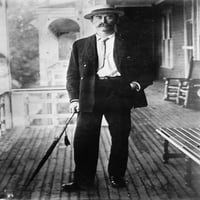 Robert Pirie. Američki istraživač Arktika. Fotografija, 1915. Ispis plakata od
