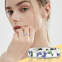 Prstenovi za žene ženski modni leptir prsten modni Kreativni prsten Nakit Rasprodaja nakita po povoljnim cijenama