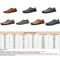 Izbor/ muške Ležerne cipele; ravne cipele; kožne mokasine za šetnju; vintage poslovne ručno vezene cipele; udobne