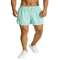 Muške Brzosušeće sportske kratke hlače u boji, jednobojne prozračne bokserice s elastičnim pojasom za fitness,