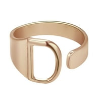 Do 65% popusta na prstenje za žene modni upareni prsten za žene u engleskom slovu otvoreni prsten par nakita ženski