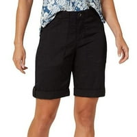 Ženske kratke hlače, Ženske udobne ljetne kratke hlače s elastičnim strukom i džepovima, Ležerne hlače za plažu