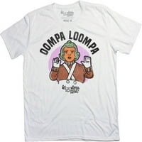 Charlie i The Chocolate Factory Men's Oompa Loompa Graphic Tee