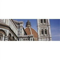 Panoramske slike iz 103762 iz niskog kuta pogled na Duomo Santa Maria del Fiore Firenca Toskana Italija ispis