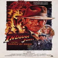 Indiana Jones i hram Doom - filmski plakat