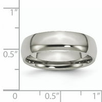 Titanski polirani prsten