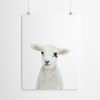 AmericanFlat Little Lamb by Sisi i SEB plakat umjetnički tisak