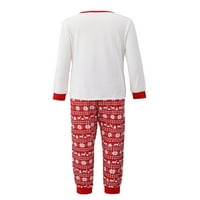 Mekane božićne pidžame koje odgovaraju obitelji, Slatke pidžame od sobova, Božićni blagdanski kompleti, obiteljska