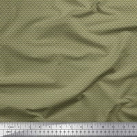 Tkanina od japanskog krep satena s printom na točkice i geometrijskim uzorkom za košulje široke dvorišta