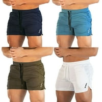 Muške kratke hlače za plivanje jogging trčanje u teretani sportske prozračne fitness vježbe su vruće
