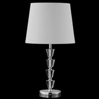 Safavie Belomi Glam 18. P. visoka stolna svjetiljka od prozirnog kroma