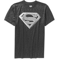 Superman logotip kationske muške poli grafičke majice
