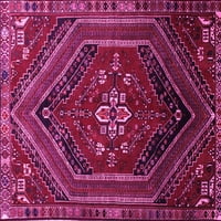 Tradicionalne pravokutne perzijske prostirke u ružičastoj boji tvrtke, 5' 8'