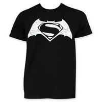 Batman v Superman Muška crno-bijeli filmski film majica