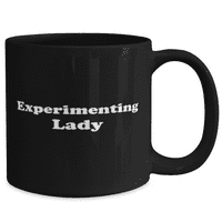Smiješno eksperimentiranje šalica za kavu - eksperimentiranje šalice kave - 15oz crna
