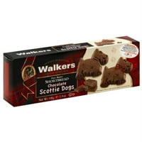 Walkers Chocolate Scottie Dogs čisti maslac kratkog kruha, 3. oz