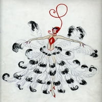 Dizajn kostima Dolly Tree Poster tisak Mary Evans Jazz Age Club