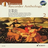 Antologija baroknih magnetofona-svezak 2: sopran i klavirski magnetofon s CD-om