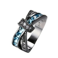 Poklon za Majčin dan, ženski modni dijamantni geometrijski apstraktni prsten, modni Kreativni nakit za prstenje,