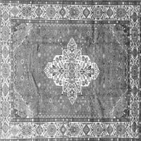Tradicionalne prostirke u sivoj boji, kvadrat 4 inča