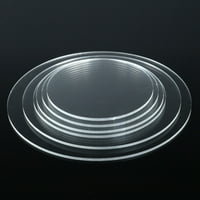 Praktični Okrugli disk za torte s neljepljivim premazom, Prozirni akrilni stalak za torte za posluživanje kolača