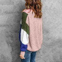 Džemperi plus veličine za žene, ženski kardigani s dugim rukavima s otvorenim prednjim dijelom, pleteni džemperi