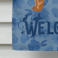 4906 $ Zastava dobrodošlice Kuril Bobtail za mačke platno veličine kuće, veliko, višebojno