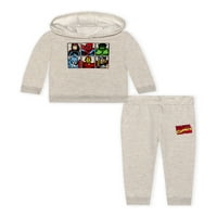 Marvel Baby i Toddler Boy Fleece Hoodie i Jogger Pant Outfit Set, 2-komad, veličine 12m-5T