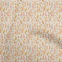 Jednobojna rajonska šifonska tkanina svijetle boje breskve, Materijali za šivanje s cvjetnim printom, tkanina