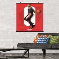 Portland Trail Blazers - zidni poster Damiana Lillarda, 22.375 34