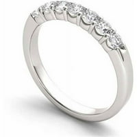 Zaručnički prsten od bijelog zlata s dijamantom od 14 karata