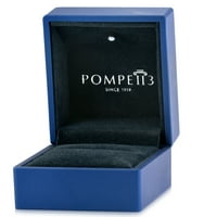 Pompeji 38K Vintage dijamantni zaručnički prsten, 14k ženski zaručnički prsten od ružičastog zlata