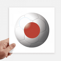 Nacionalna zastava Japana nogomet nogometna naljepnica oznake zidna slika naljepnica za prijenosno računalo samoljepljiva