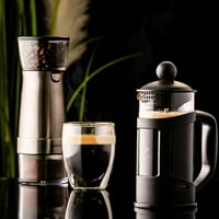 Aparat za kavu, čaj i espresso Francuska preša, Borosilikatno staklo otporno na toplinu s filtrom od nehrđajućeg