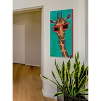 Marmont Hill žirafa Amanda Oleander slika - ispis na omotanom platnu