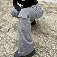 Ženske hlače Prodajne odobrenje Ženskog uličnog stila modni dizajn Sense Multi Pocket kombinezoni Elastična elastična
