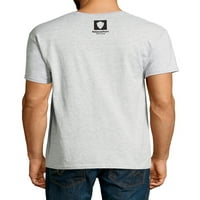 Muška Siva Majica s logotipom Haines National Park s kratkim rukavima s grafičkim uzorkom