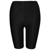 Ženske kratke hlače Plus size, modne ženske biciklističke kratke hlače, joga, rastezljive kratke hlače visokog