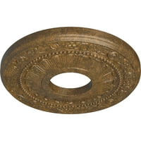 Stolarija 1 8 5 8 7 8 8 stropni medaljon, ručno oslikan u Trljanoj bronci
