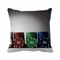 Chip Card Game Game kockanje fotografija Bacaj jastuk za spavanje kauča jastuka