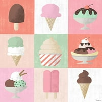 Ispis postera za sladoled Gigi Louise 093