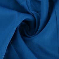 ODEERBI BLAZER jakne za žene casual blejzerski trendi kaput Čvrsti dugi rukav, vanjska odjeća vrhovi plavi