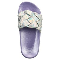 Wonder Nation Girls Braid Slide sandale, veličine - 5 6