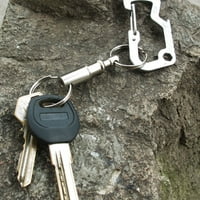 Prijenosni Dvostruki Odvojivi privjesak za ključeve Odvojivi dvostruki privjesci za ključeve viseći ukras privjesak